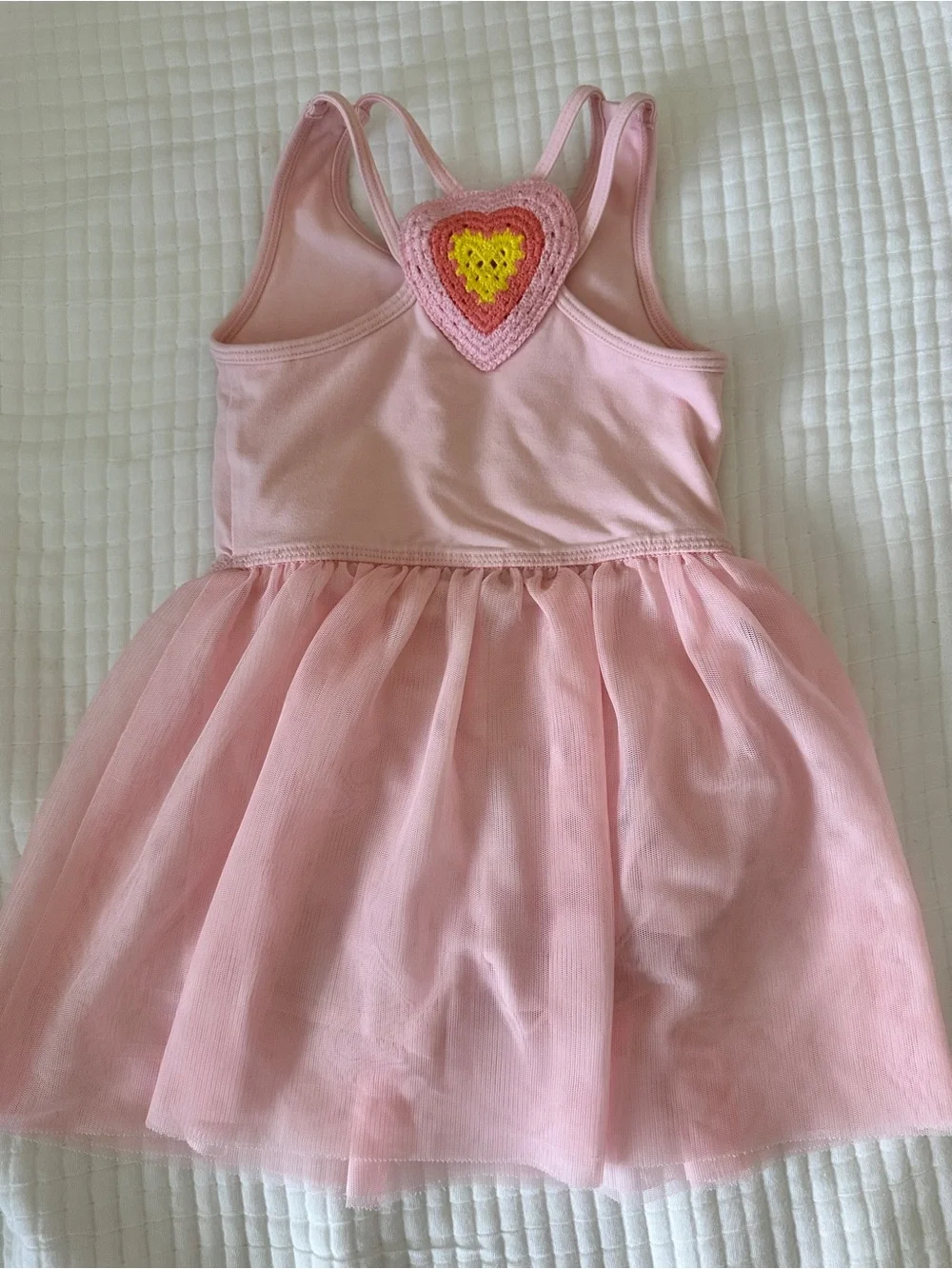Old Navy Pale Pink Tulle Tank Dress